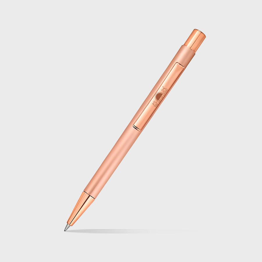 Premium Bronze Ball Pen - Art of Living Logo Engraved
