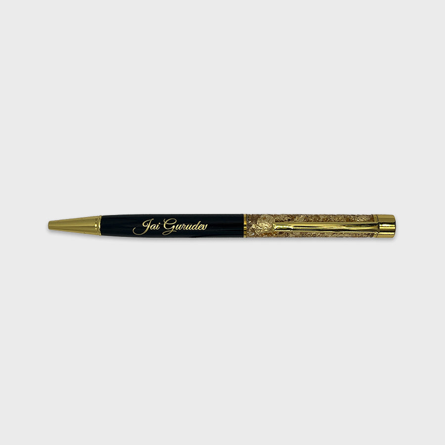 Luxury Gold Ball Pen – Jai Gurudev Engraved