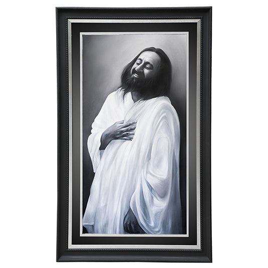 Oil Painting Original (B&W)-B