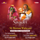 ALL NAVARATRI HOMAS!