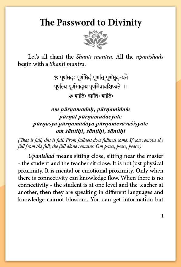 Ishavasya Upanishad