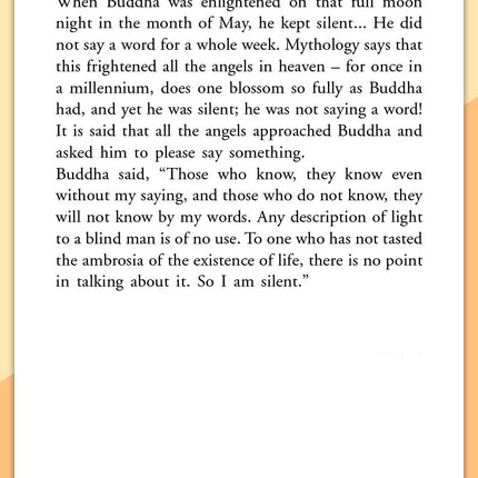 Buddha The Manifestation of Silence