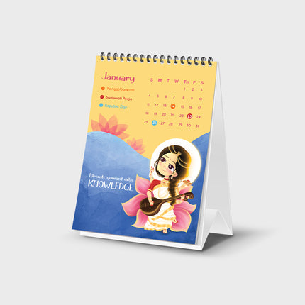 Wisdom Table Top Calendar 2026