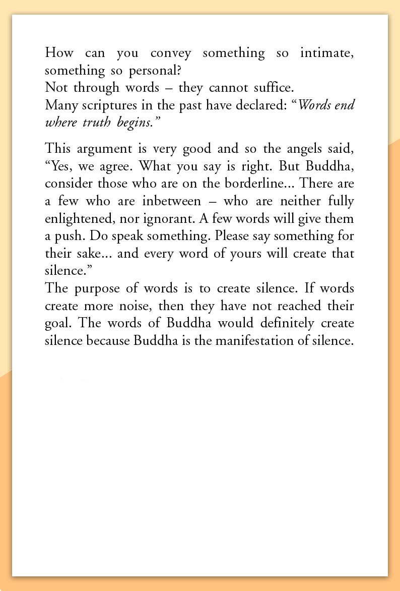 Buddha The Manifestation of Silence