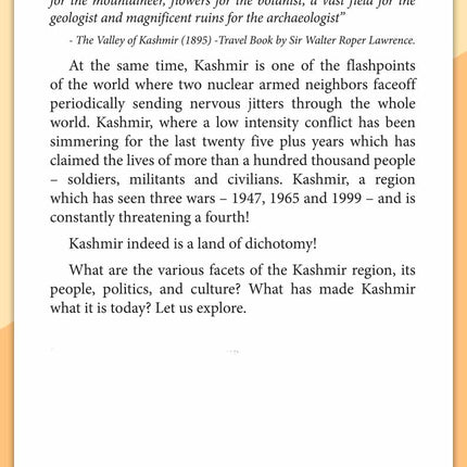 The Real Story Kashmir by Swami Bhavyatej