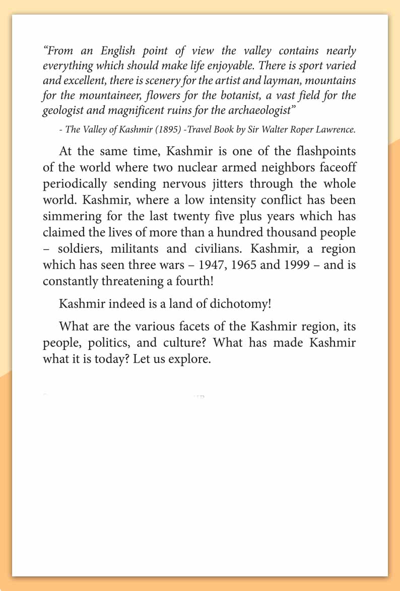 The Real Story Kashmir by Swami Bhavyatej