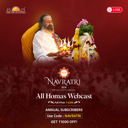 Navratri 2026 - Online Homas & Celebrations with Gurudev