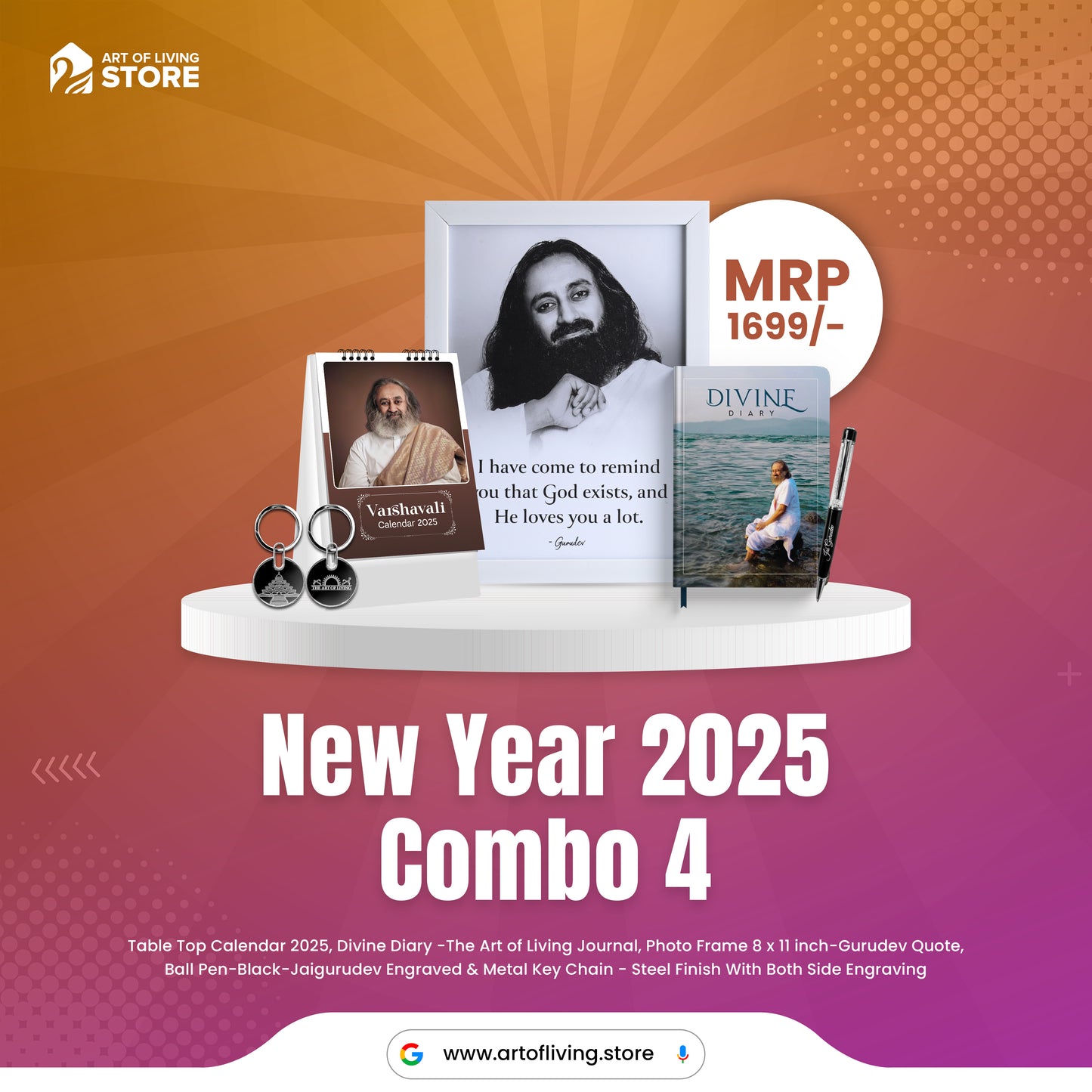 Calendar 2025 & Diary Combo Pack