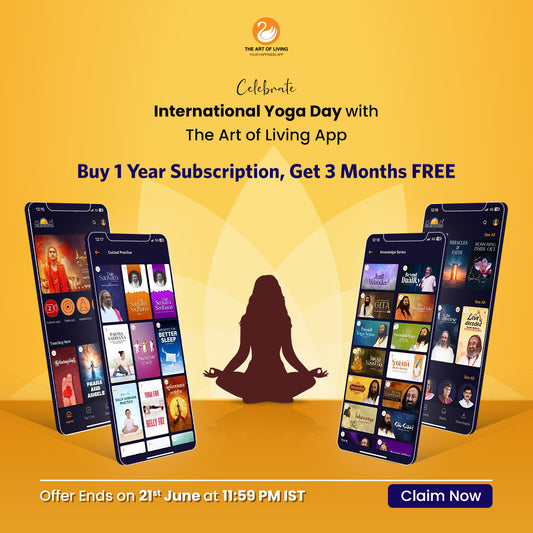 International Day of Yoga Special AOL APP Offer!