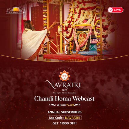 Navratri 2026 - Online Homas & Celebrations with Gurudev