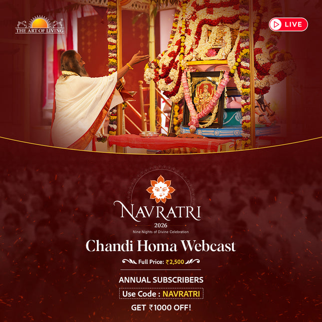 Navratri 2026 - Online Homas & Celebrations with Gurudev