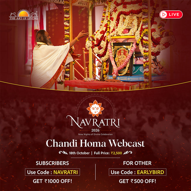 Navratri 2026 - Online Homas & Celebrations with Gurudev