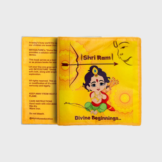 Divine Beginnings Shri Ram (Cloth Book)