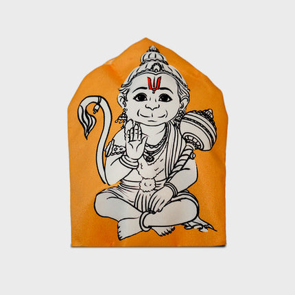 Hanuman Chalisa Combo Kit - Orange (Cloth Book)