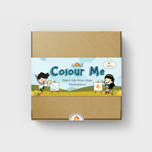 Colour Me Kit - Children's Colouring Canvas