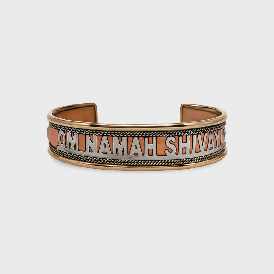 Copper Bracelet - Om Namah Shivaya