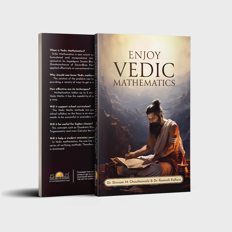 Vedic Math Pamplet Enjoy Vedic Mathematics β Sri Sri Publications and Media Pvt. Ltd.