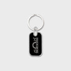 The Art of Living Logo Engraved Keychain