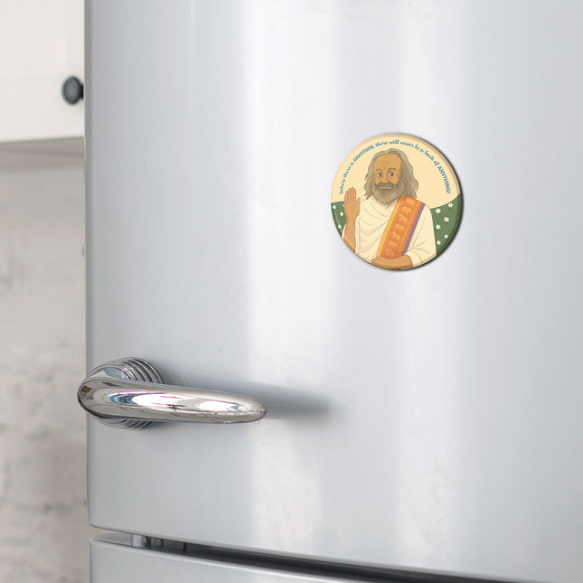 Gurudev Wisdom Magnet – "Gratitude"