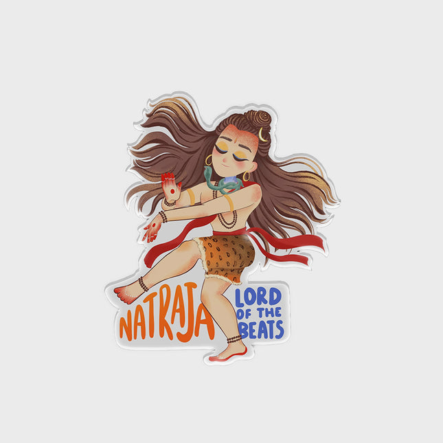 Shiv Ji Acrylic Magnet