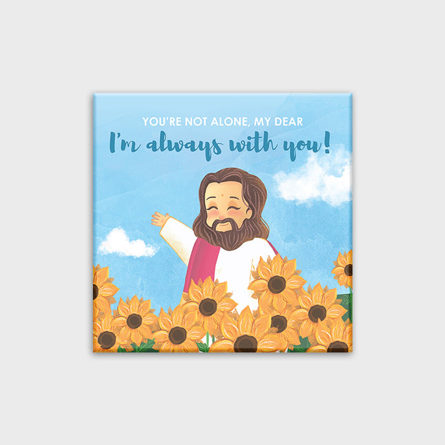 Gurudev Wisdom Magnet – "You’re Not Alone"