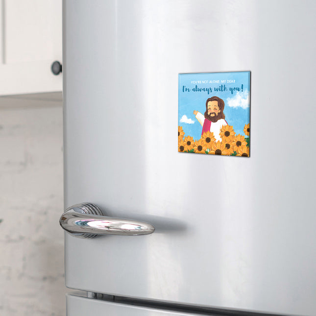 Gurudev Wisdom Magnet – "You’re Not Alone"