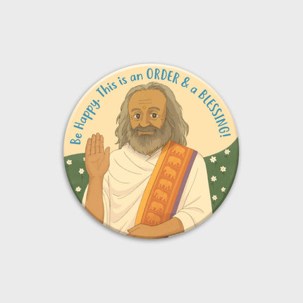 Gurudev Wisdom Magnet – "Gratitude"