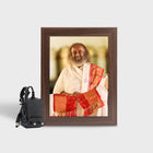 Gurudev's Photo Frame with LED Light - A