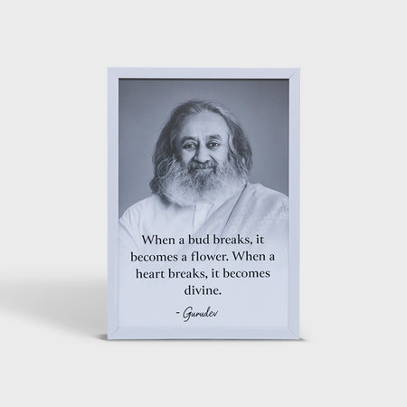 Photo Frame (Gurudev Quote) 12 x 18 inch B