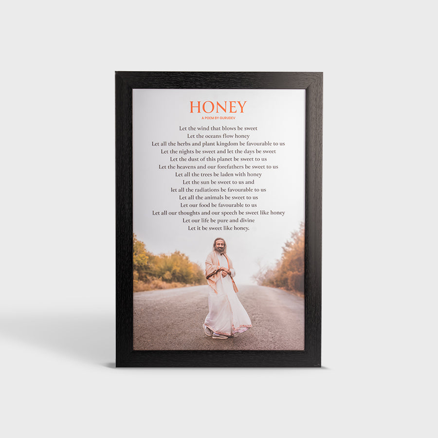 Photo Frame 16 x 24 inch (Poem - Honey)