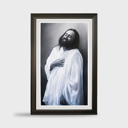 Oil Painting Original (B&W)-B
