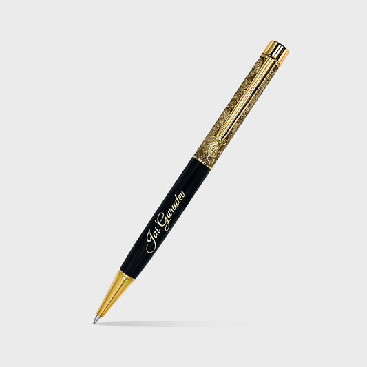 Luxury Gold Ball Pen – Jai Gurudev Engraved