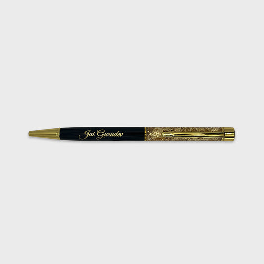 Luxury Gold Ball Pen – Jai Gurudev Engraved