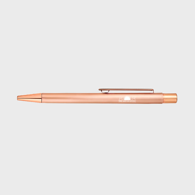 Premium Bronze Ball Pen - Art of Living Logo Engraved