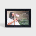 Photo Frame 12 x 18 inch (Poem - Look into the eyes)