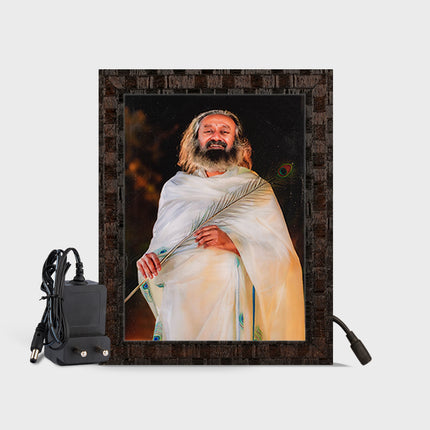 Gurudev's Photo Frame with LED Light