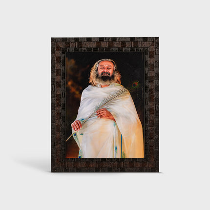 Gurudev's Photo Frame with LED Light