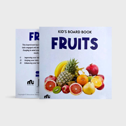 Kid's Board Book: Fruits