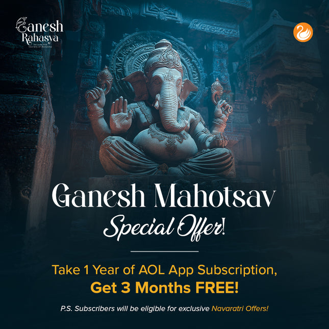 Ganesh Mahotsav Special AOL APP OFFER: Subscribe for 1 Year and Get 3 Months Free