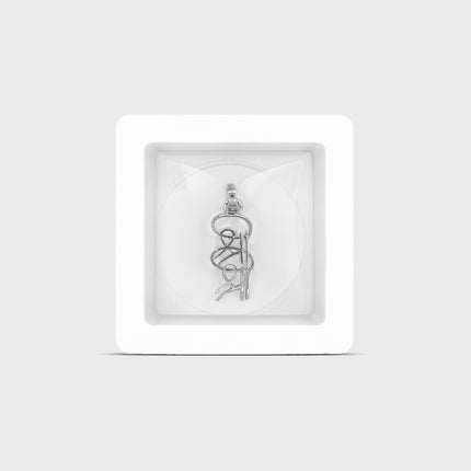 Sri Sri Silver Pendant