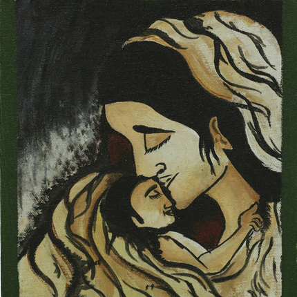 Tribal Painting 8*10 inch