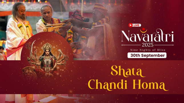 Navaratri 2025 - Online Homas & Celebrations with Gurudev.