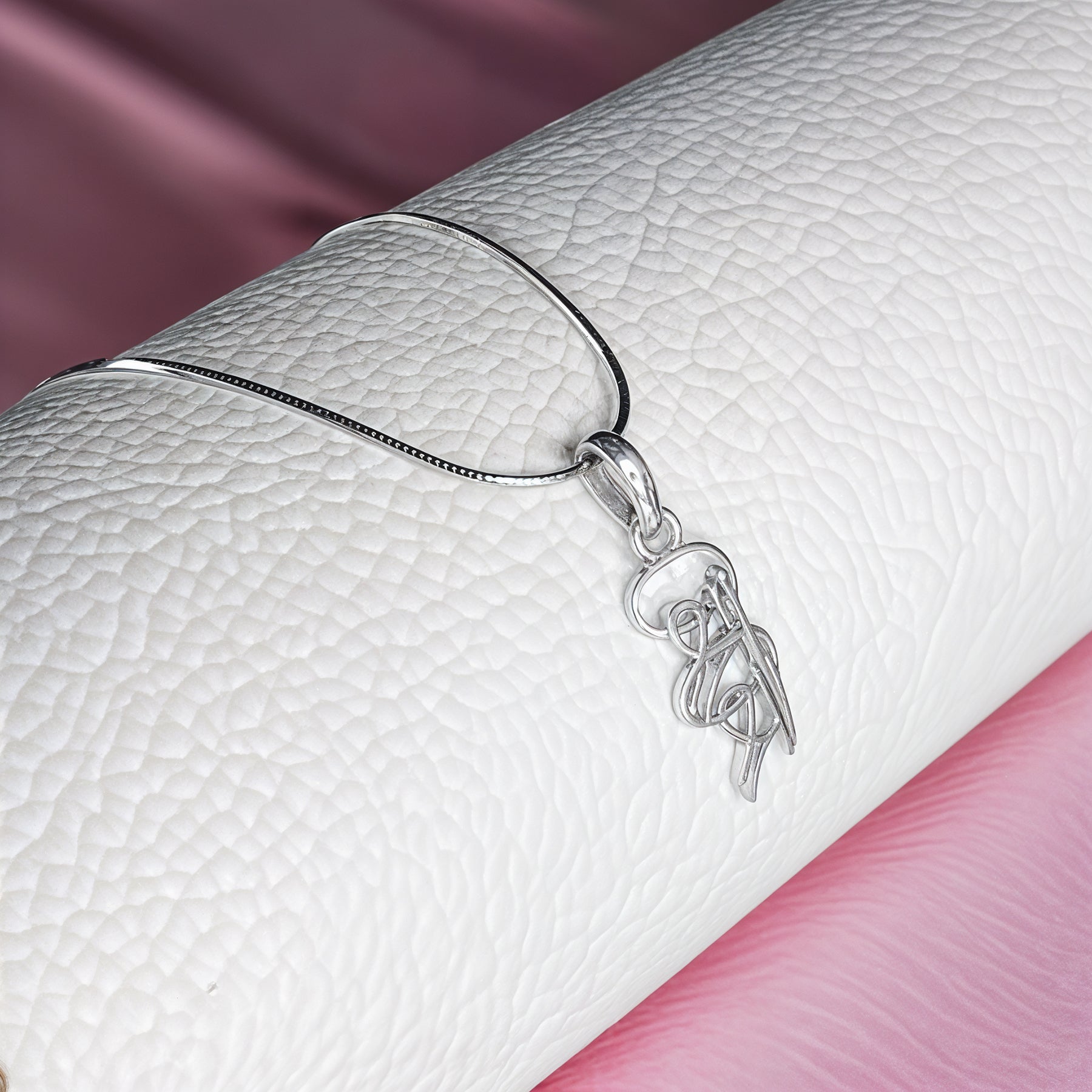 Sri Sri Silver Pendant