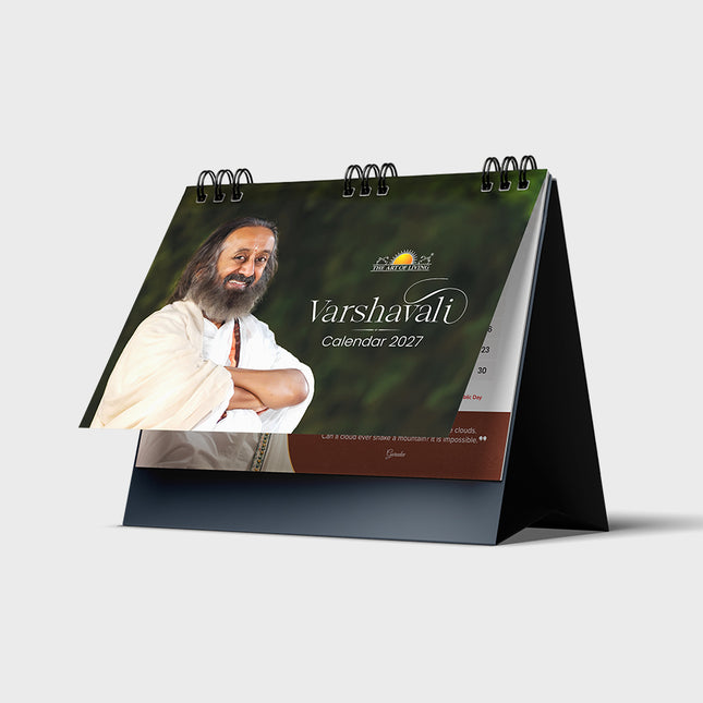 Table Top Calendar 2027