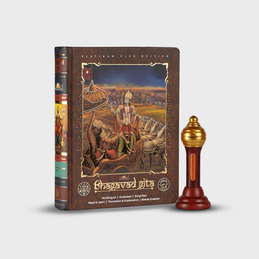 Talking Bhagavad Gita with Free Annual Art of Living App Subscription!