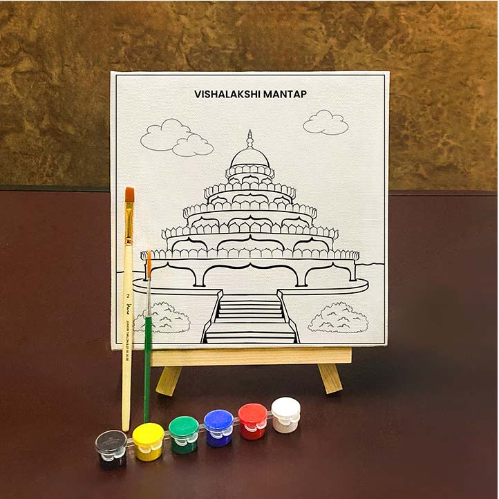 Color Me Picture Colour Me Kit - Children's Colouring Canvas – Sri Sri Publications and ...
