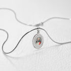 Gurudev Silver Pendant Oval