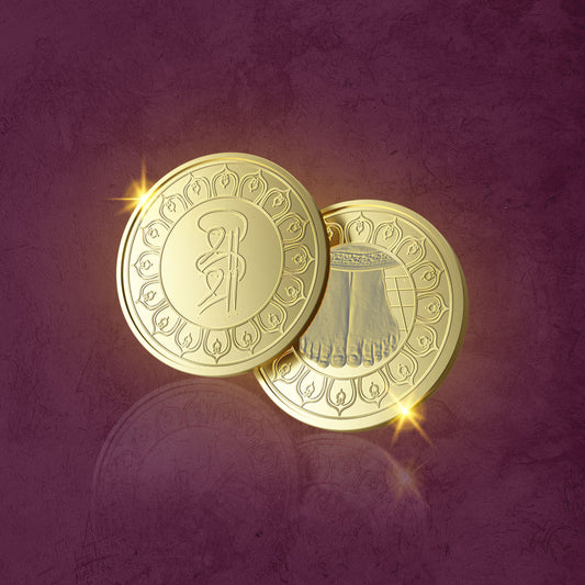 Gurudev Gold Coin