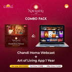 Only Chandi Homa & Annual AOL App Subscription