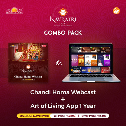 Navratri 2026 Online Homas & Celebrations  + Art of Living App Combo